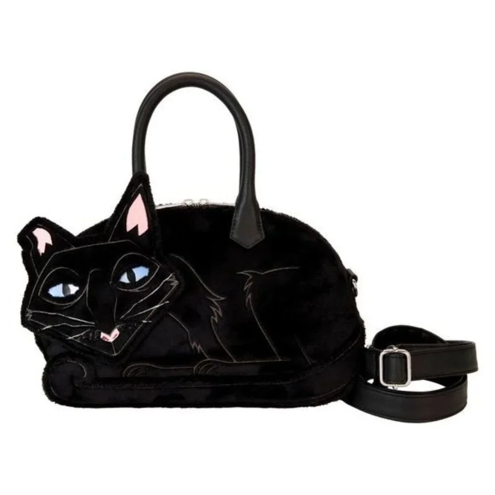NWT Loungefly Laika Coraline 15th Anniversary Cat Plush Figural Crossbody Bag